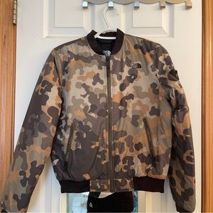 Women’s Camo North Face Bomber Jacket